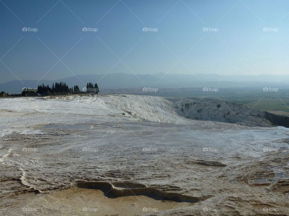 Salt Mountains and baths