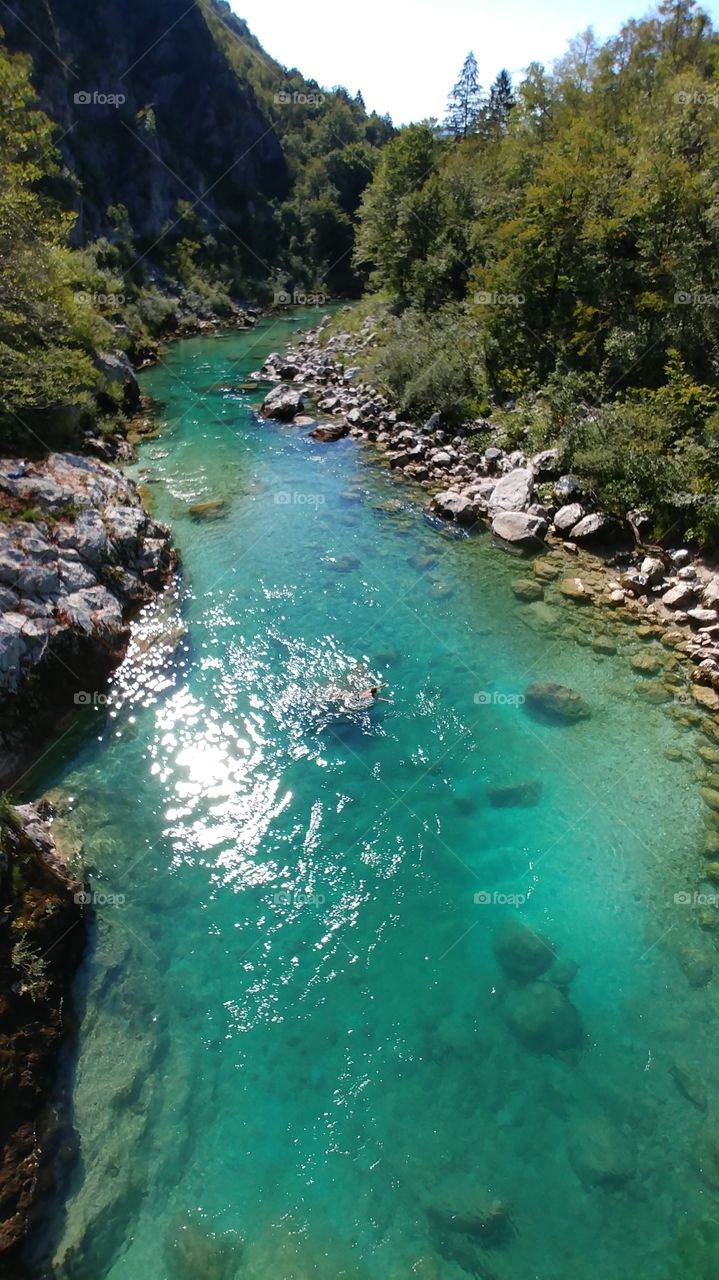 Dreamy Soca river, Slovenia
