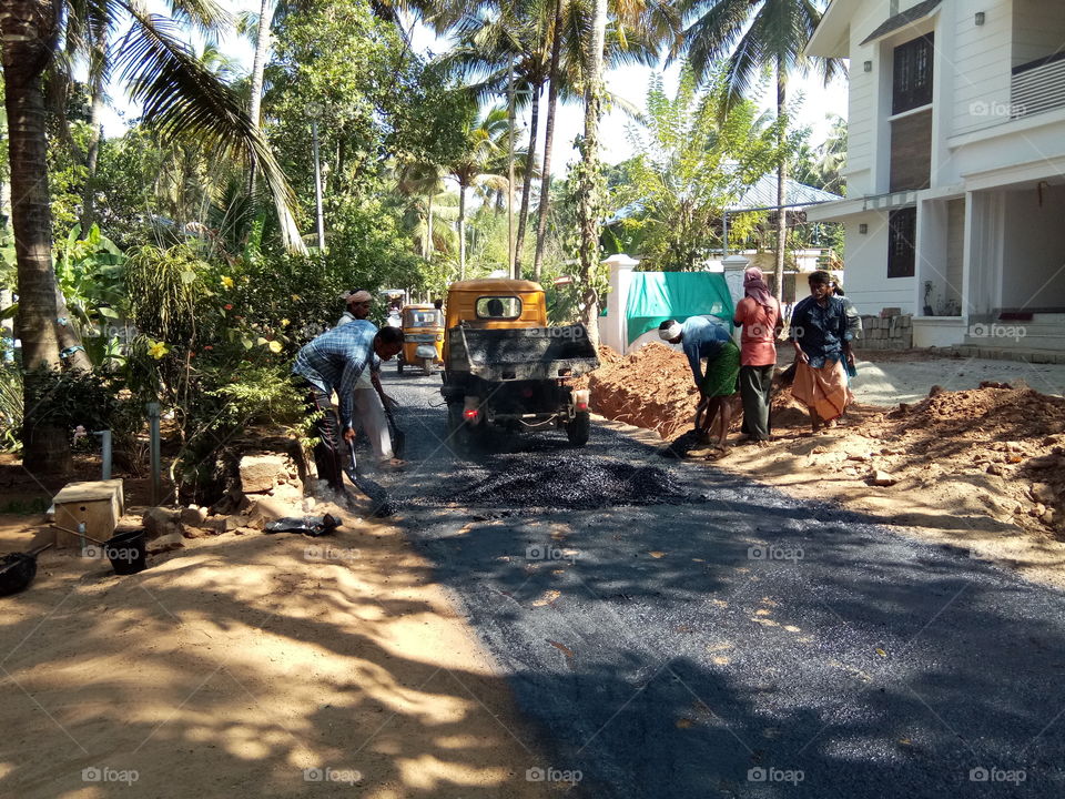 Road work