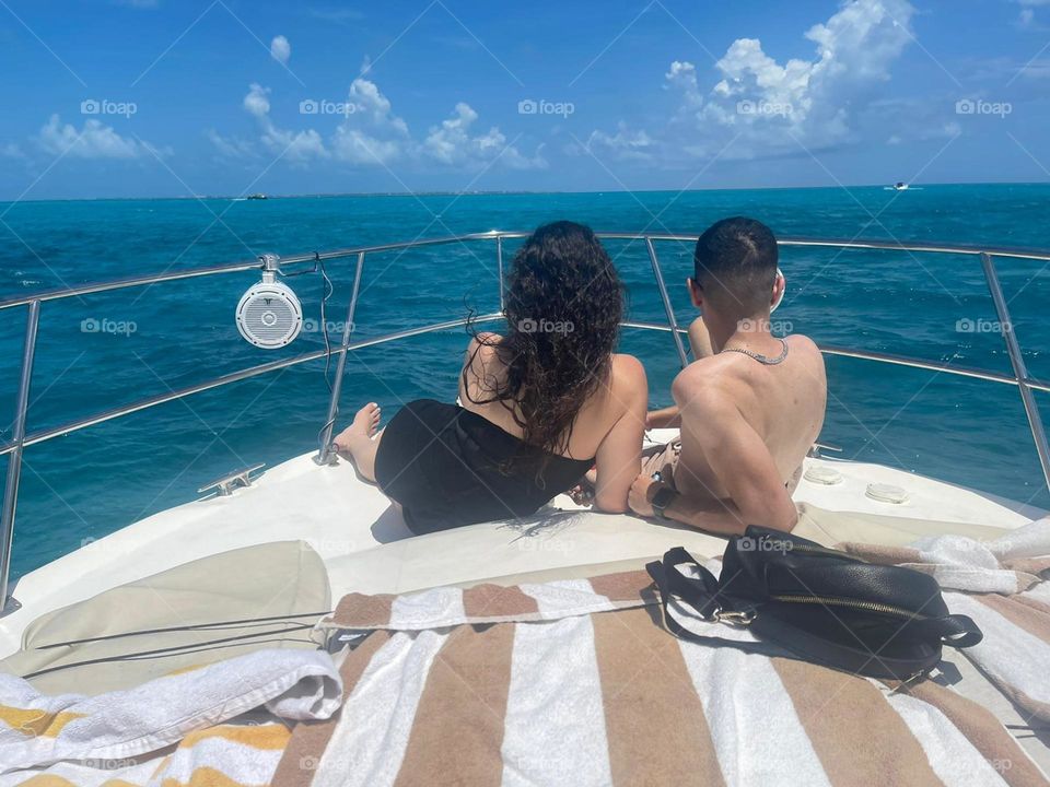 Beautiful, Relaxing Ocean View on a Yacht in Dominican Republic