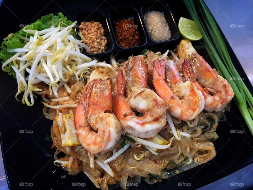 Thai food called “Pat Thai”