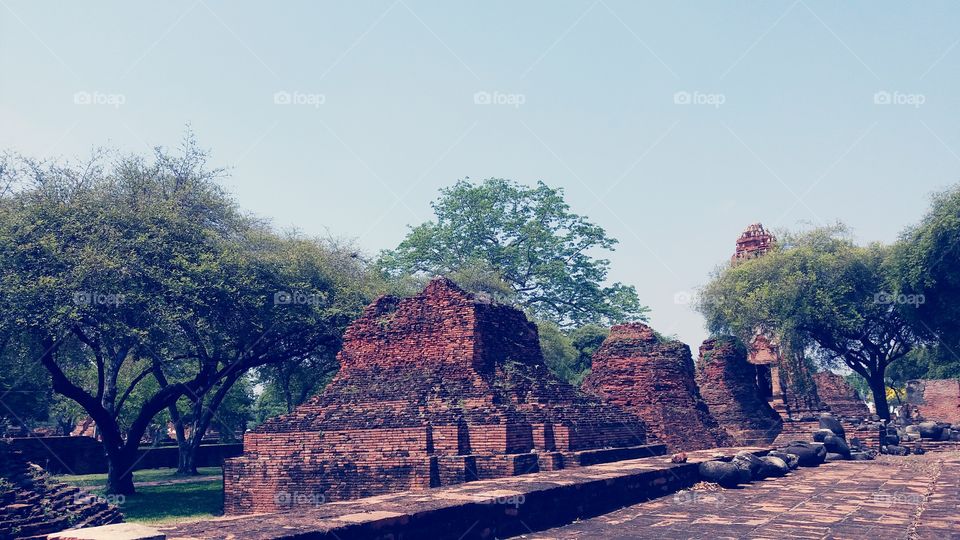 Pagoda at Ayuttaya