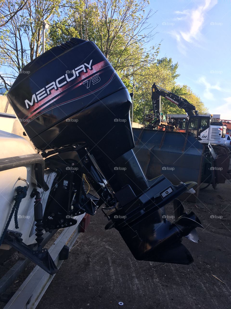 Mercury 75 motor the Netherlands 