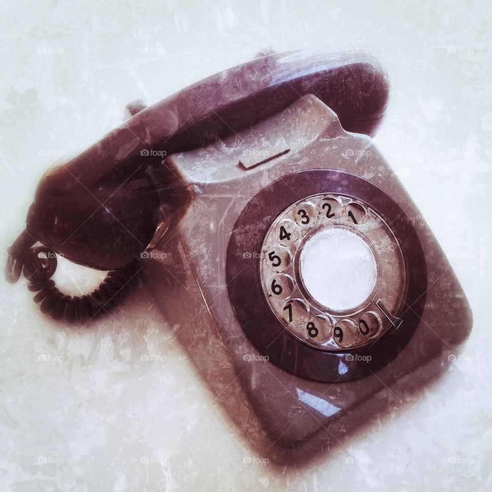 Old telephone