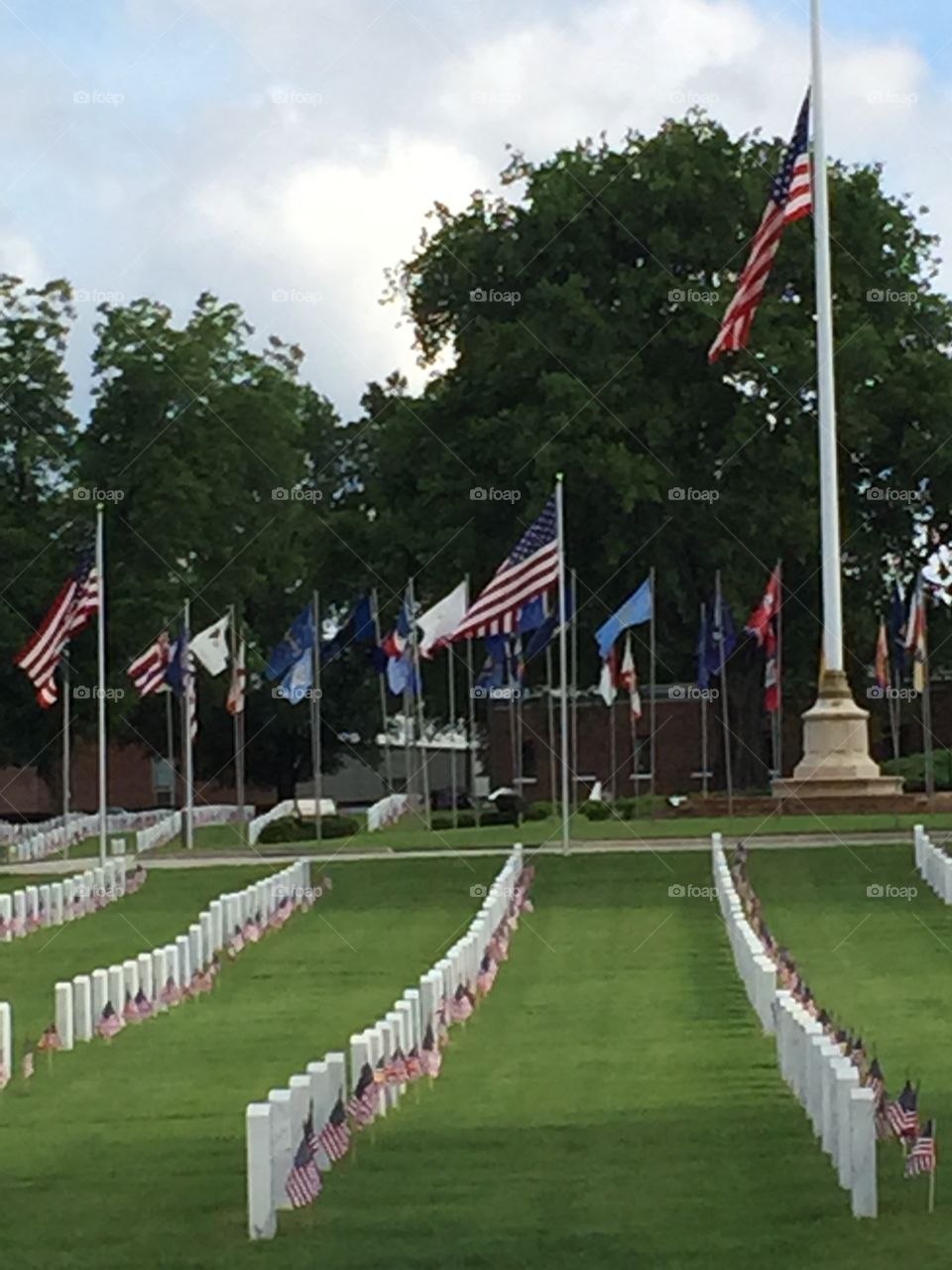 Fort Smith National Cemetery . Memorial Day