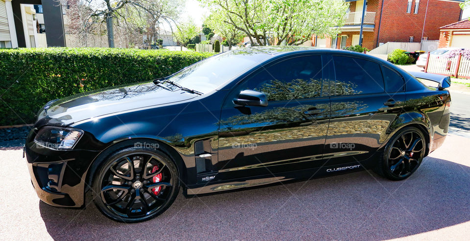 Phantom Black 6litre V8 HSV Clubsport
