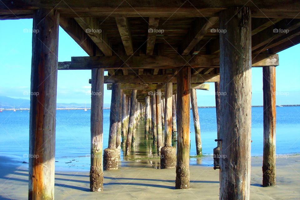Half Moon Bay old pier