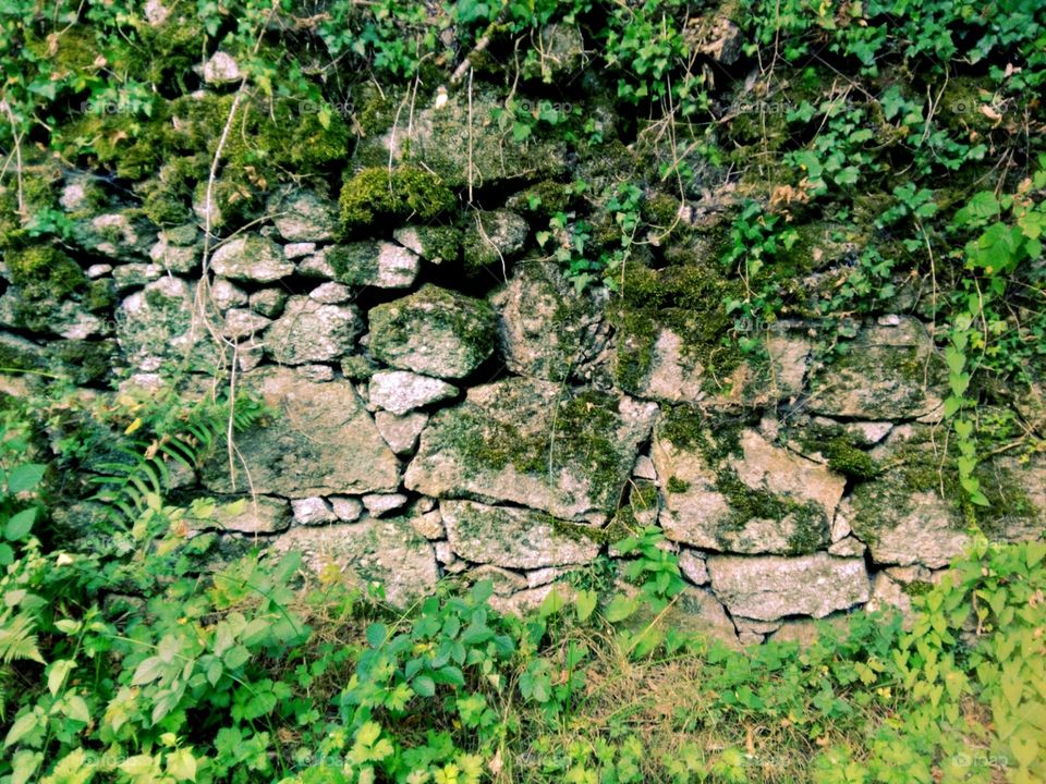 Stone wall