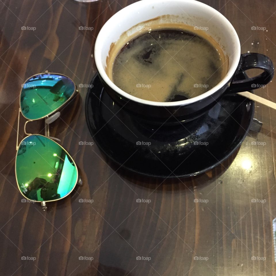 We always need a break and have coffee 