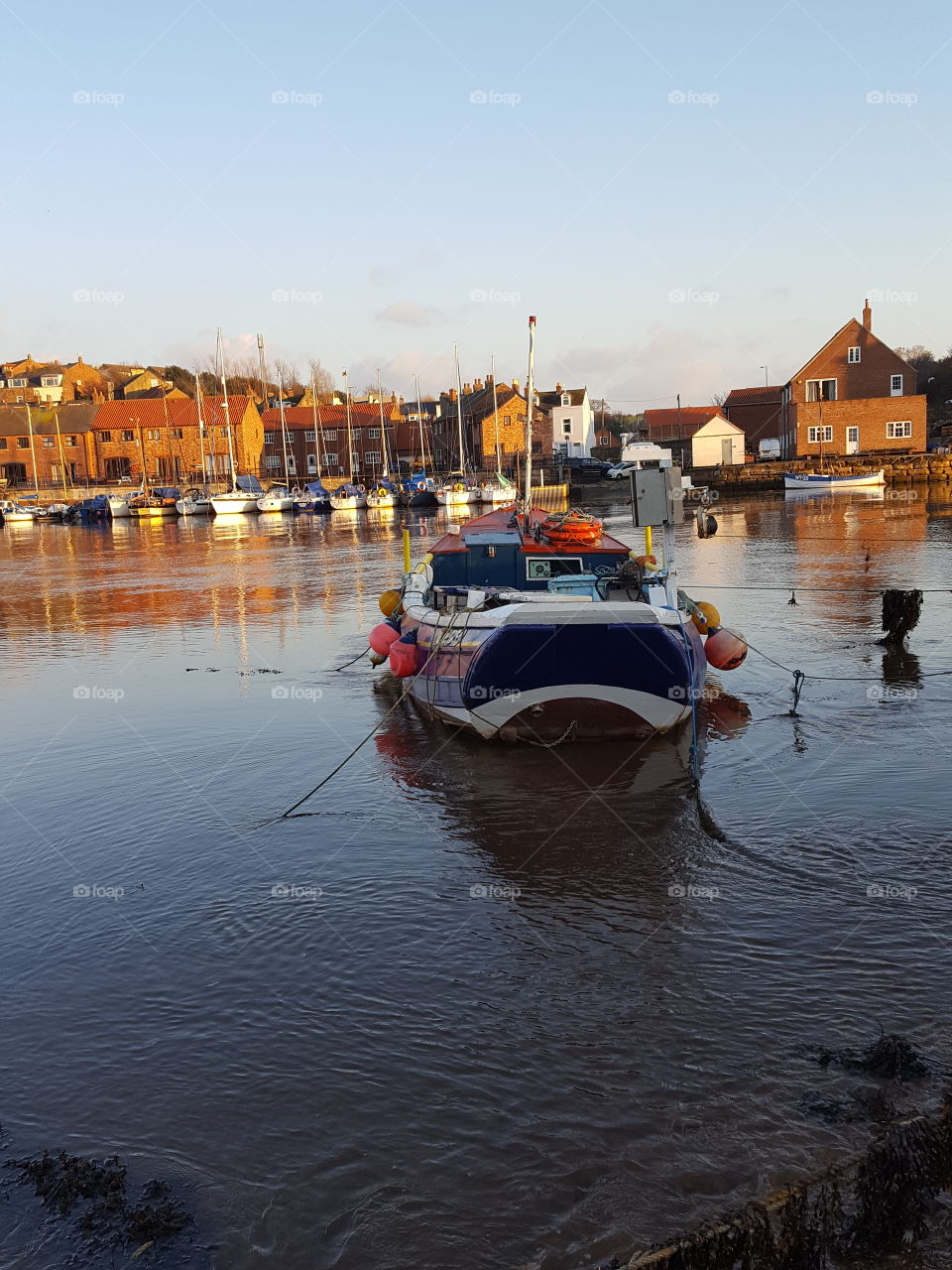 boat on water