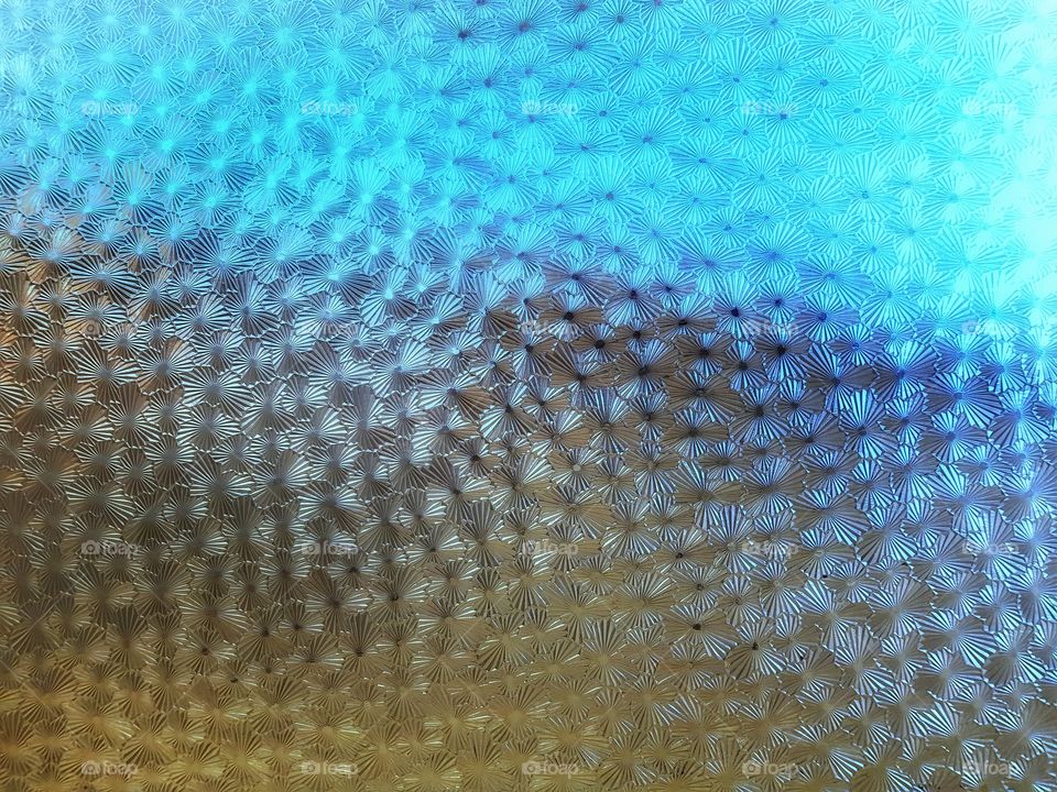 stained glass seascape