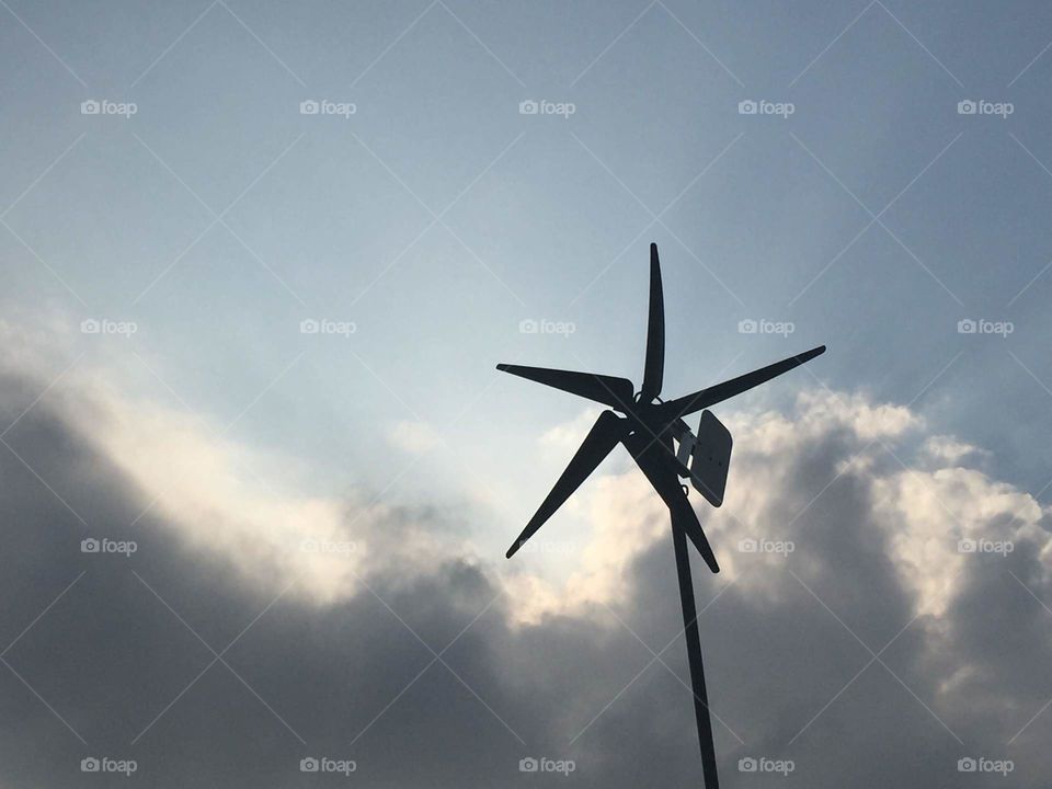 Wind, Sky, Turbine, Technology, Windmill