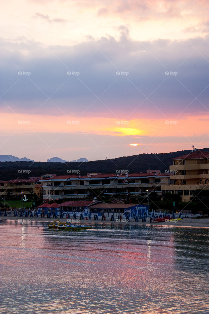 Sunset at Sardinia, Europe