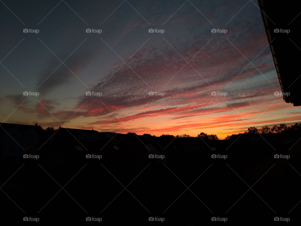 Cloudscape - Summer sunset