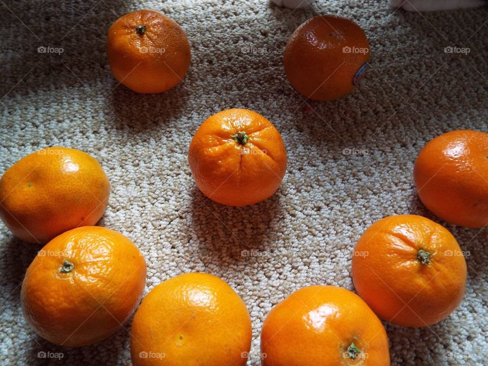 Smiley from halo oranges