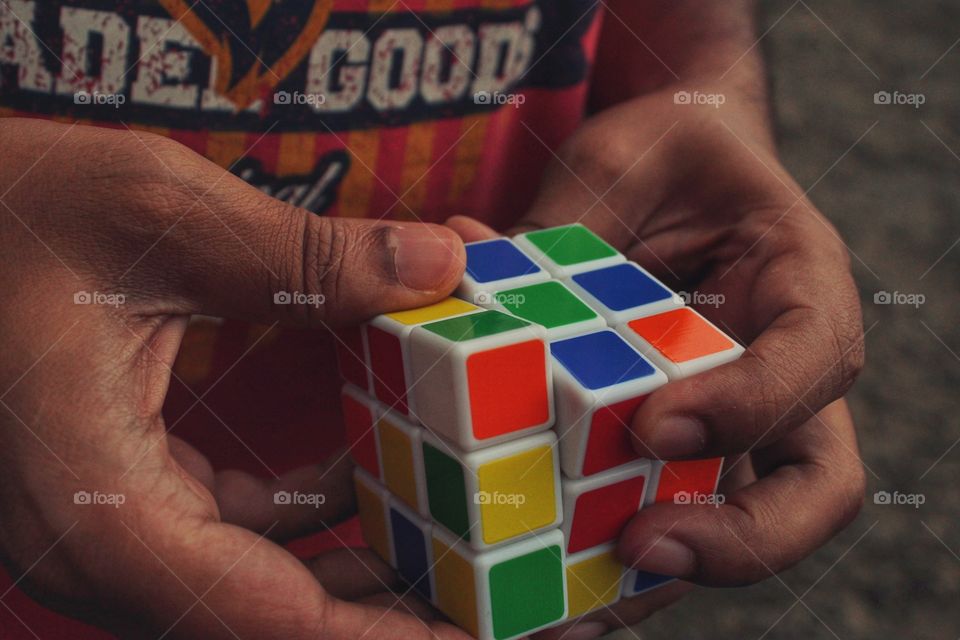 Rubik's cube  keeps the mind active