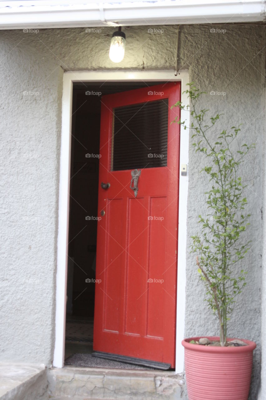 Red door - Red door leading to where?