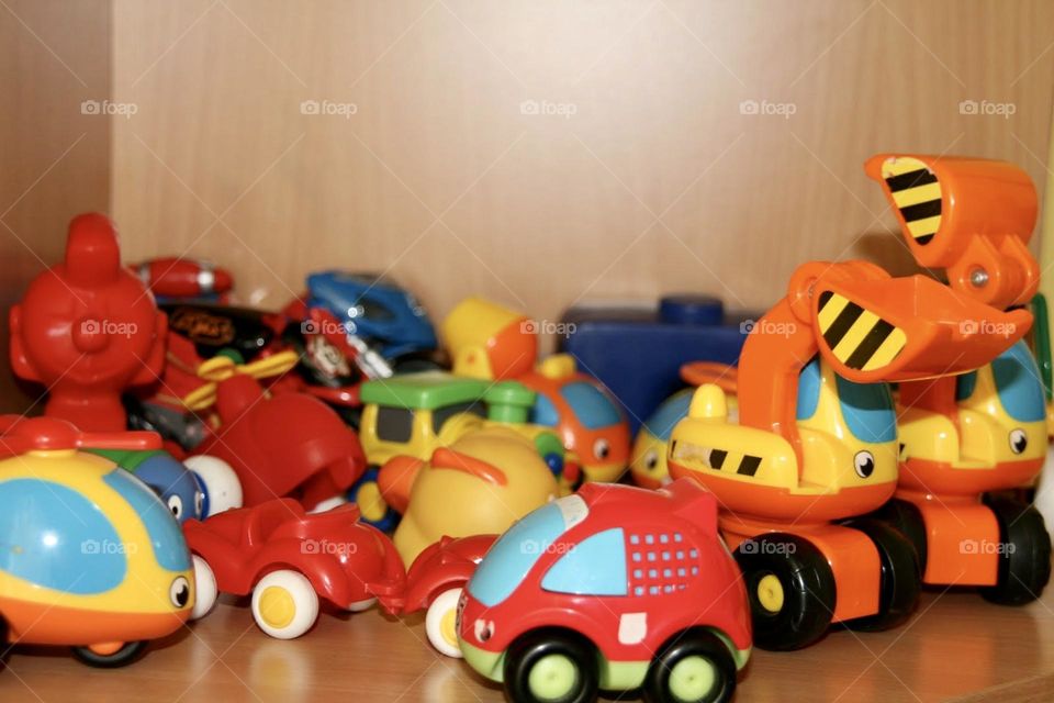 Colourful toys 