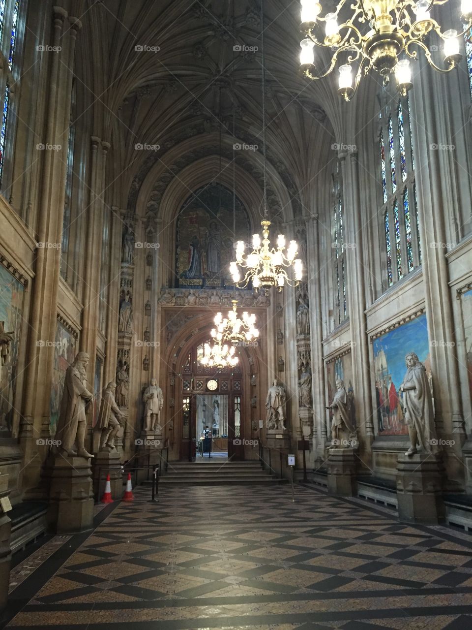 Inside the Houses of Parliament
