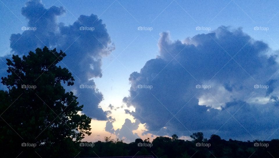 Storm Clouds, storm, clouds, weather, light, dark, darkness, wind, rain, unusual, beauty, nature, vapor, droplets, sky, ground, water, lake, tree, trees, 1,C,0,10,I,C,G