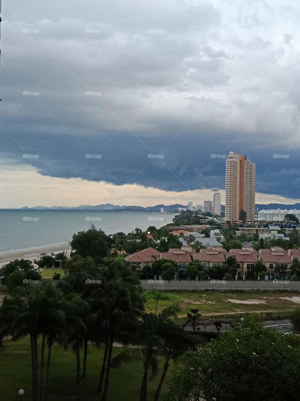 Storm arriving