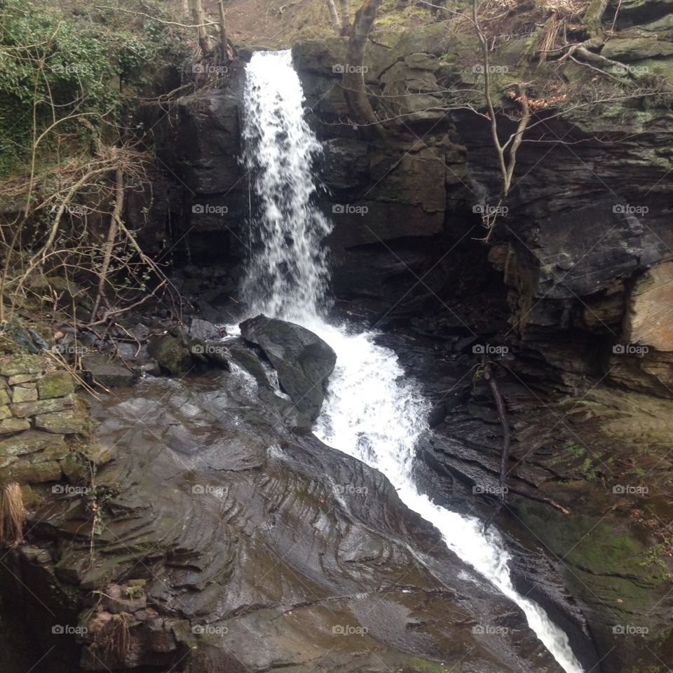 Waterfall @ Lumsdale falls