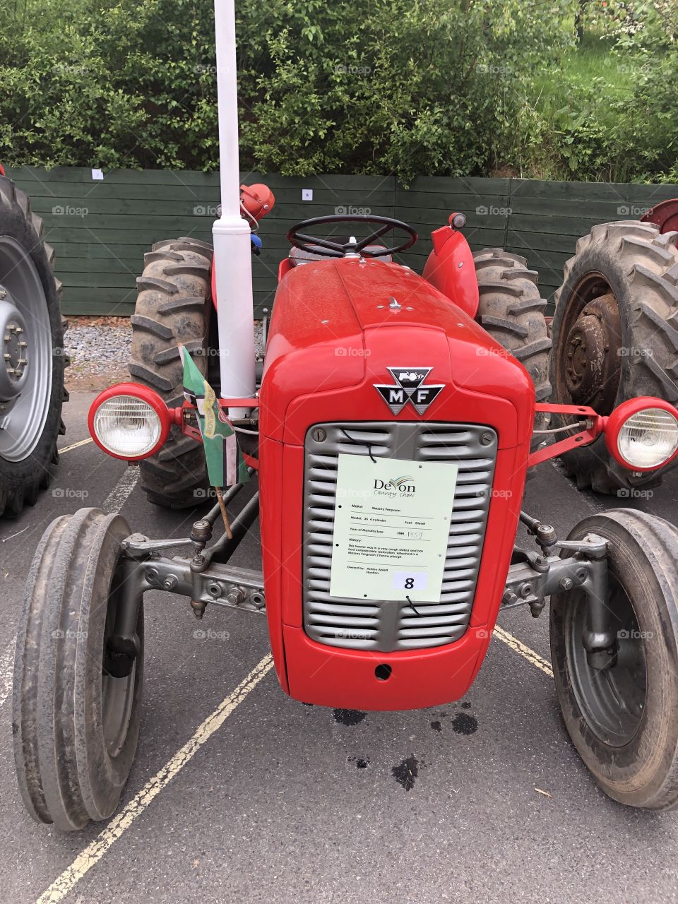 I am posting a large number of tractors old and new now. This is the first a “Massey Ferguson” 1959 tractor.