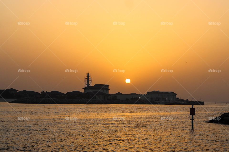 Sunset dubai