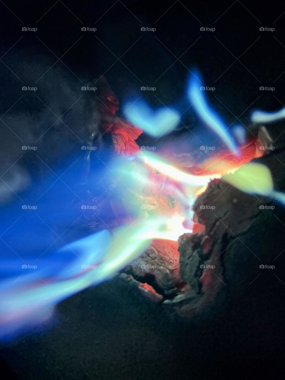 Colorful magical fire 🔥