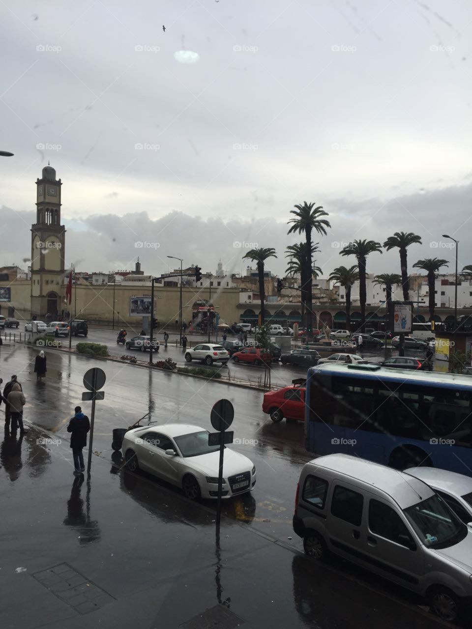 Casablanca Morocco gate of Merakech town center