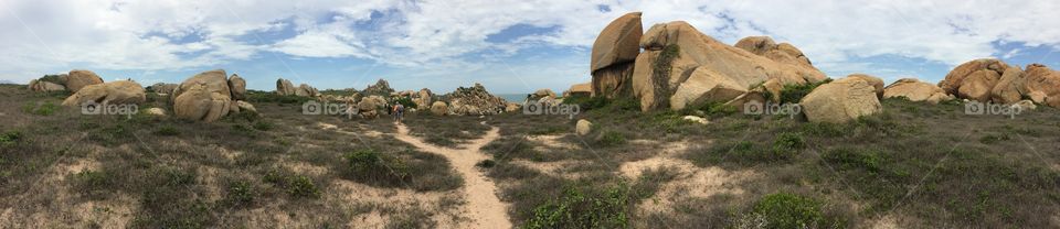 Somewhere on a deserted island