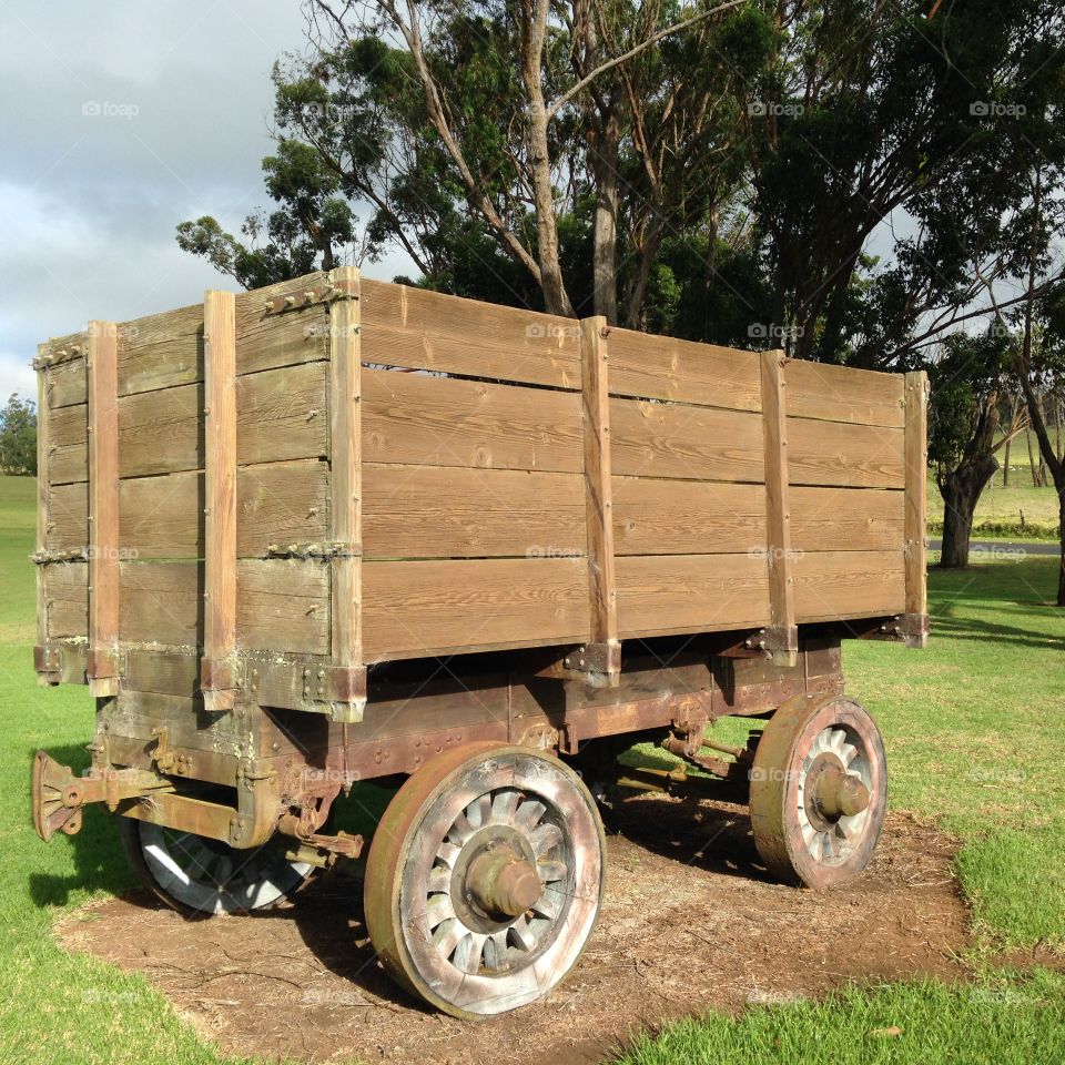 Restored wagon