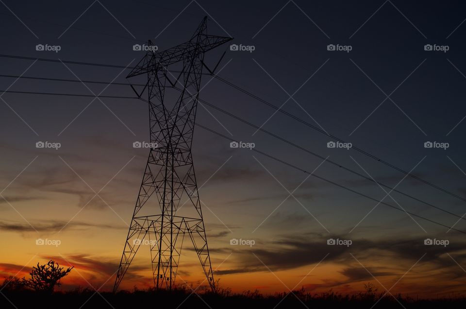 Desert Powerlines