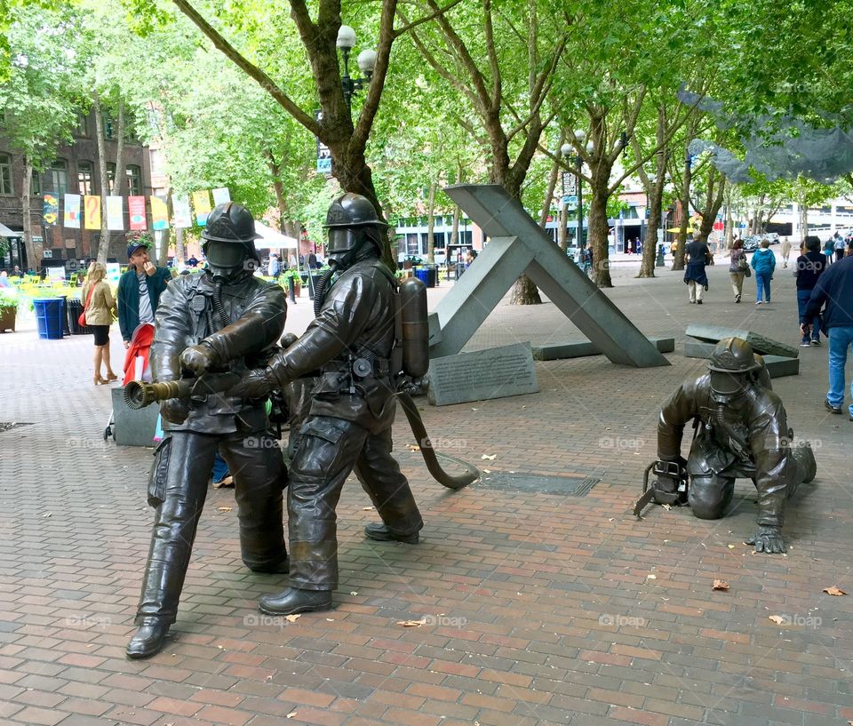 First Responders Monument- Occidental Park 