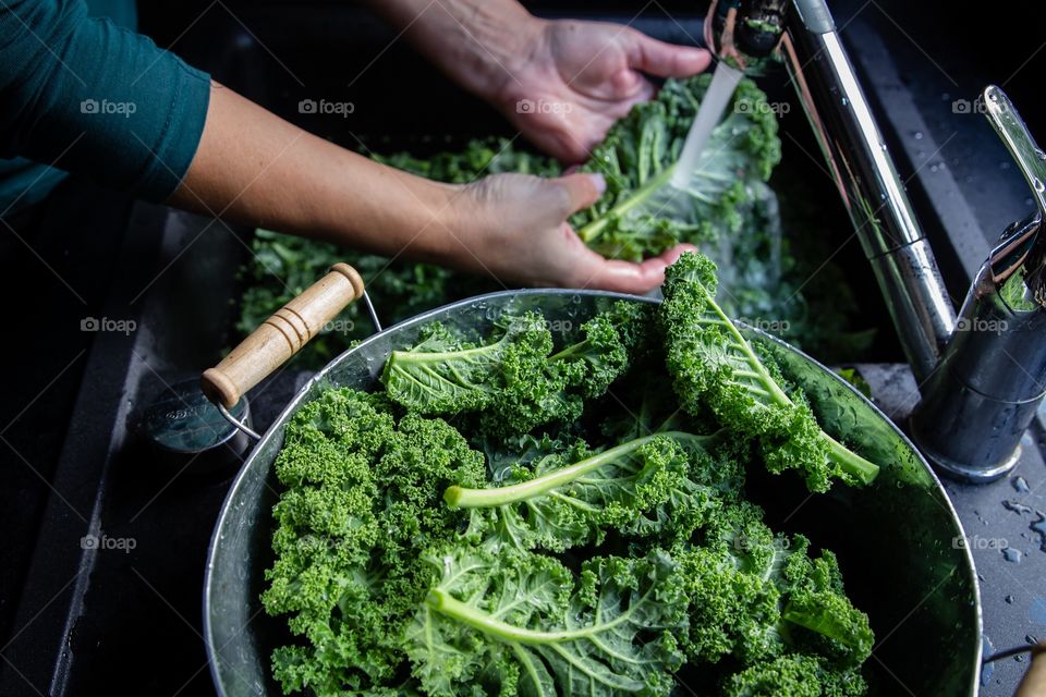 Cooking the most healthy green vegetables 