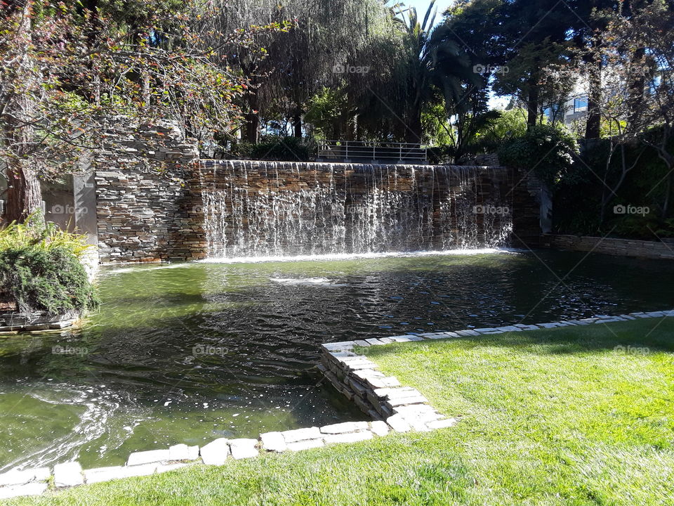 Waterfall in San Francisco California