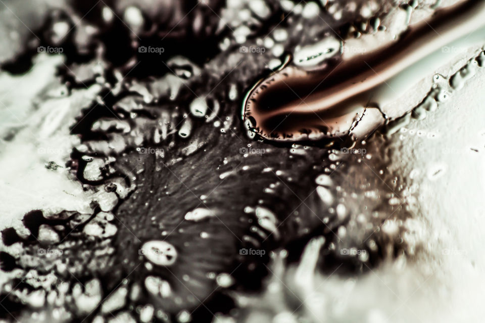 Black and white abstraction