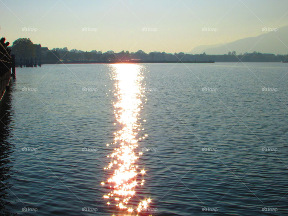 Reflection on the lake