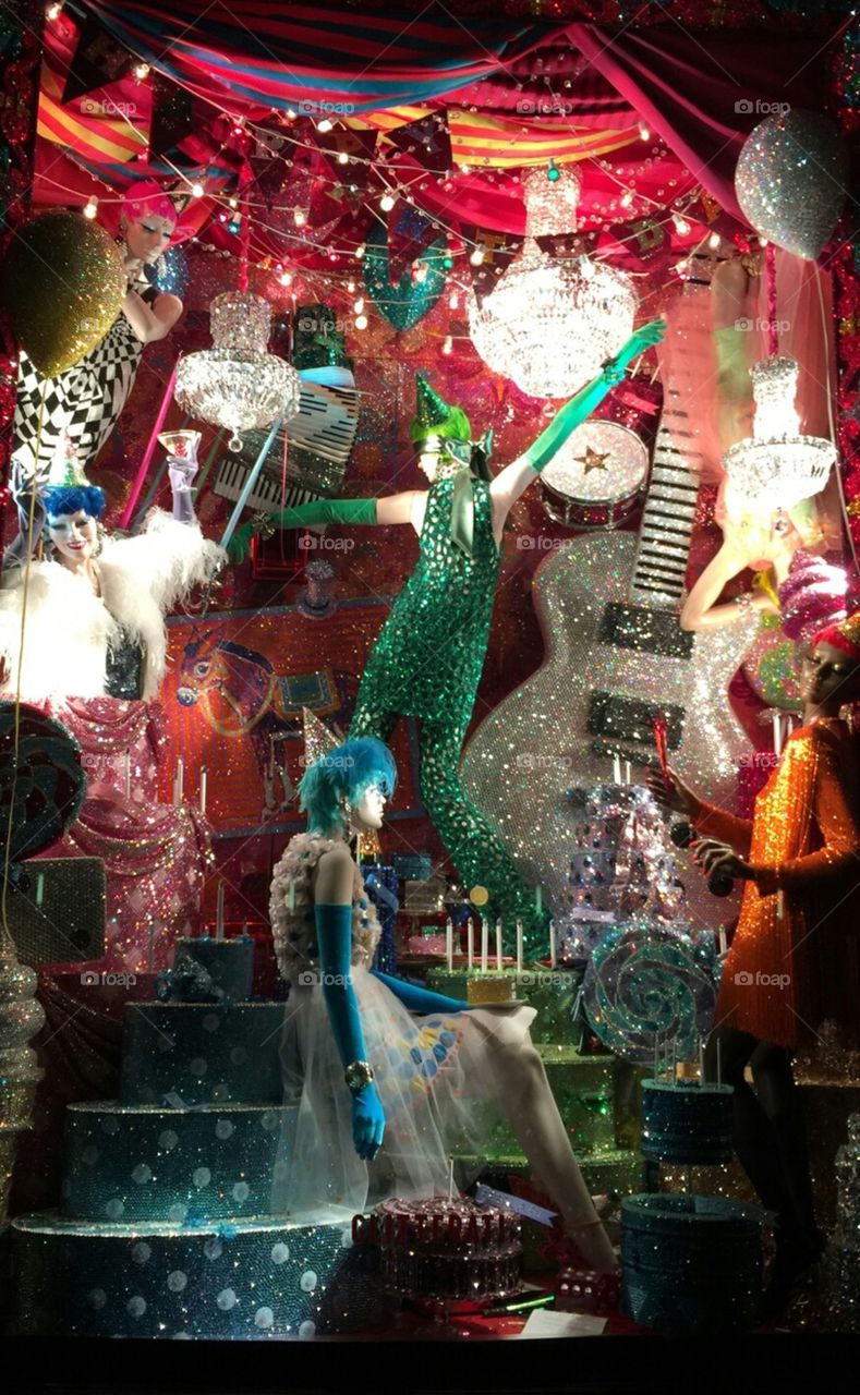 Christmas Window in New York