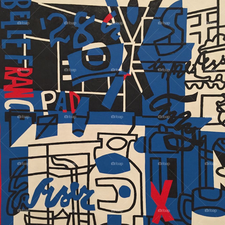 Art in Detail, fine at, painting, Stuart Davis 