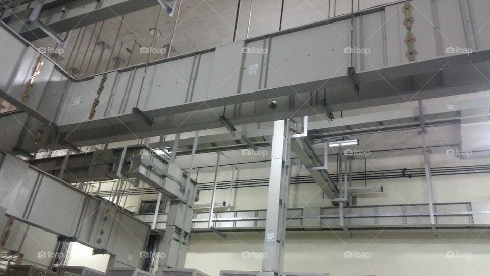 Steel, Industry, Grinder, Business, No Person