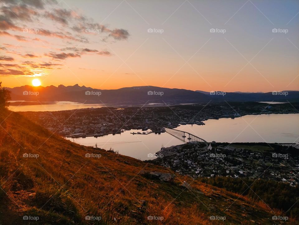 Tromso top view