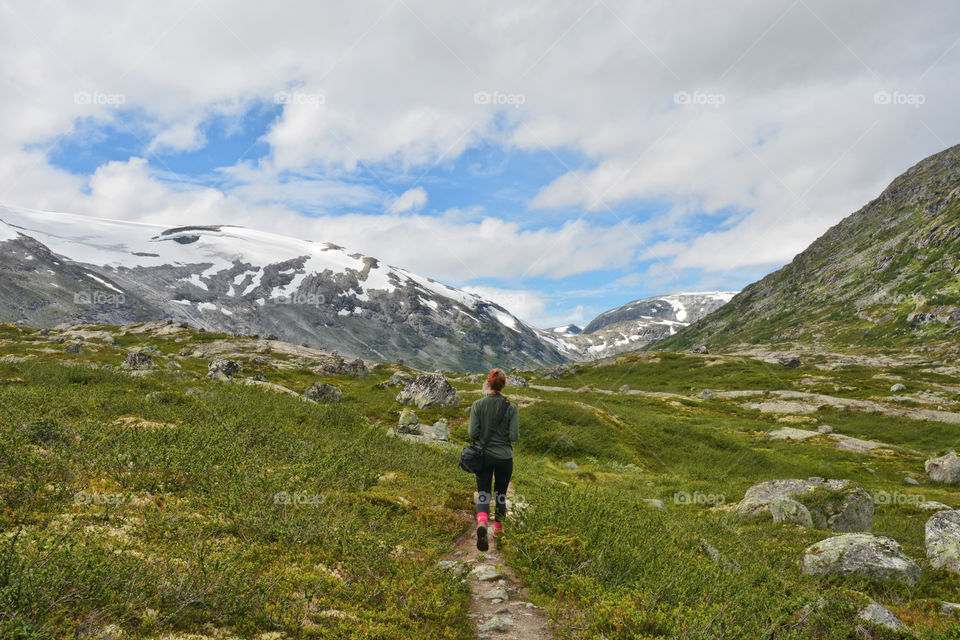 Breheimen is a national park in central Norway