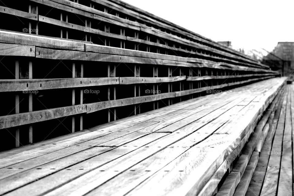 Sit down place in marina