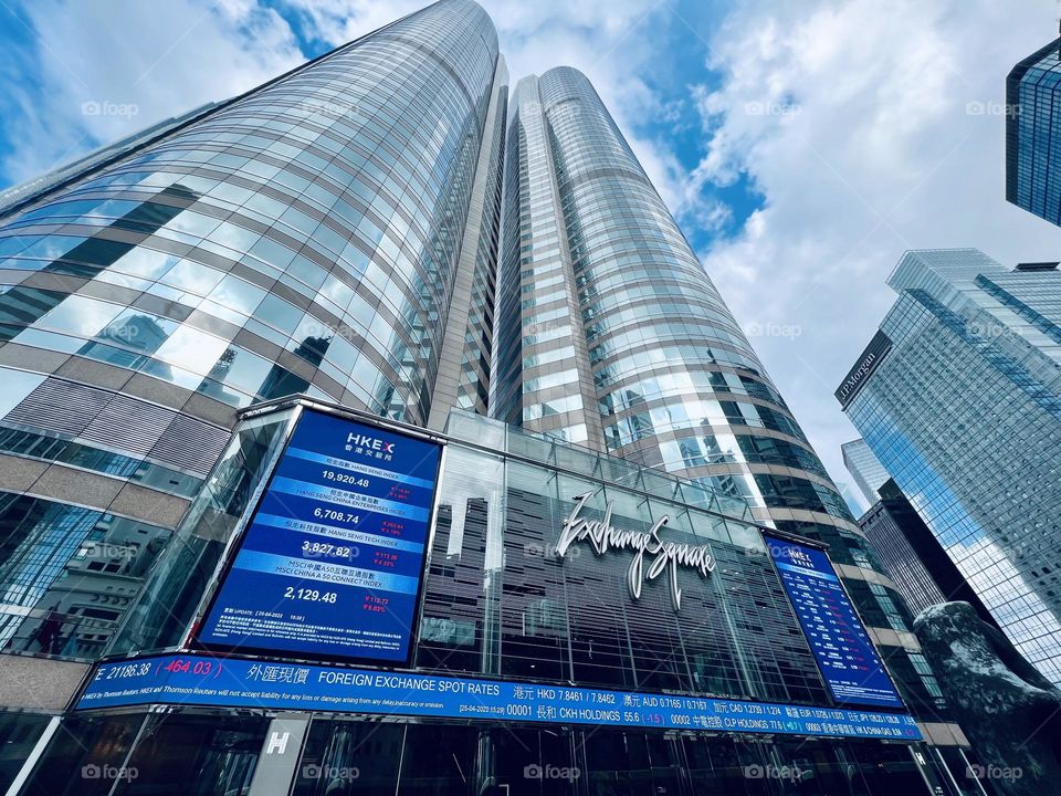 Hong Kong exchange square 