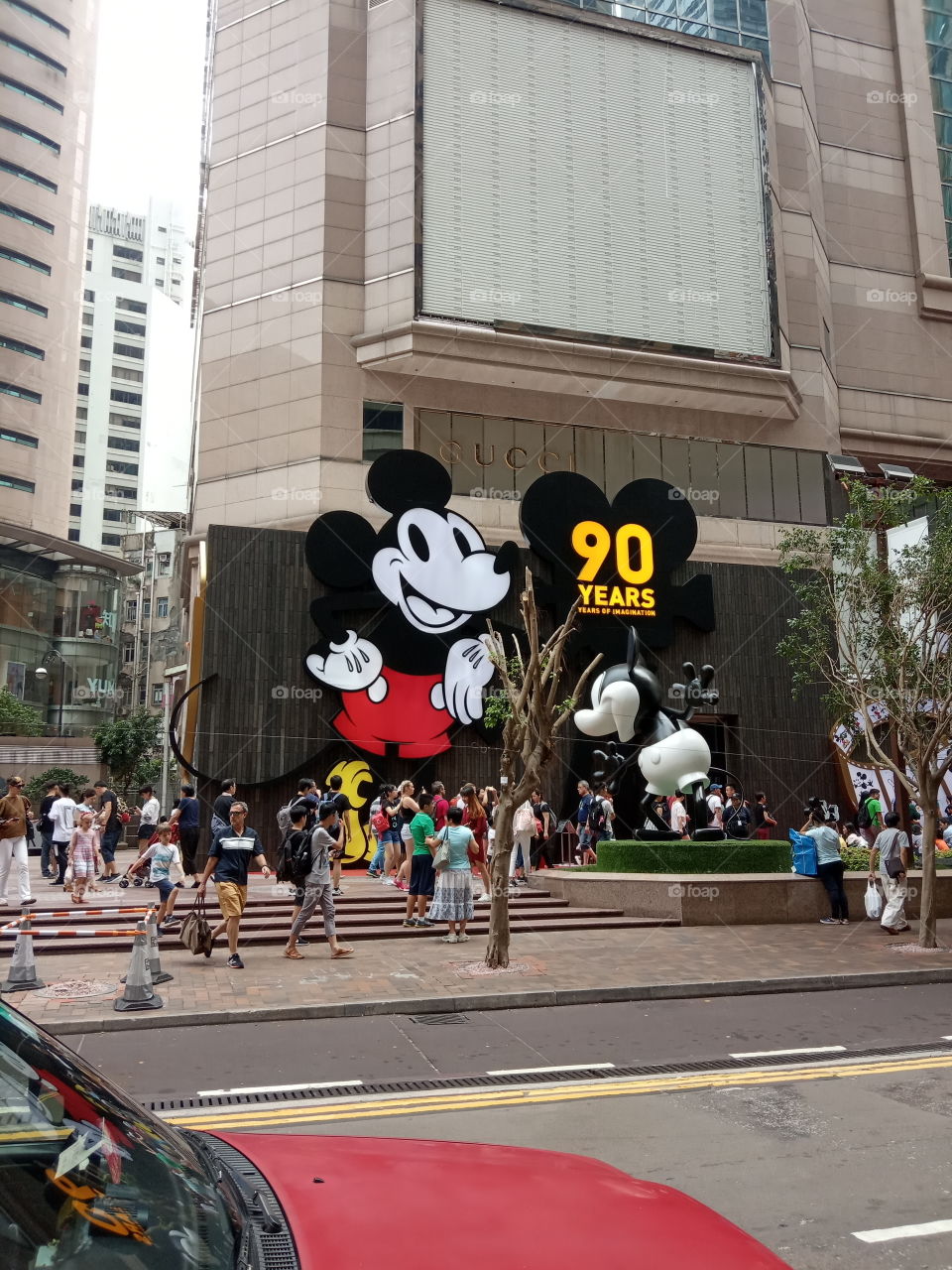 Mickey mouse at time square