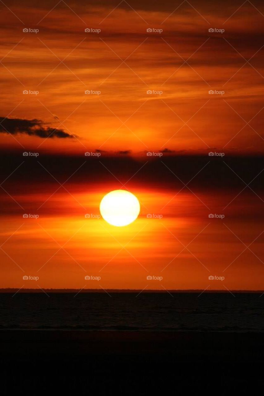 red sunset 1