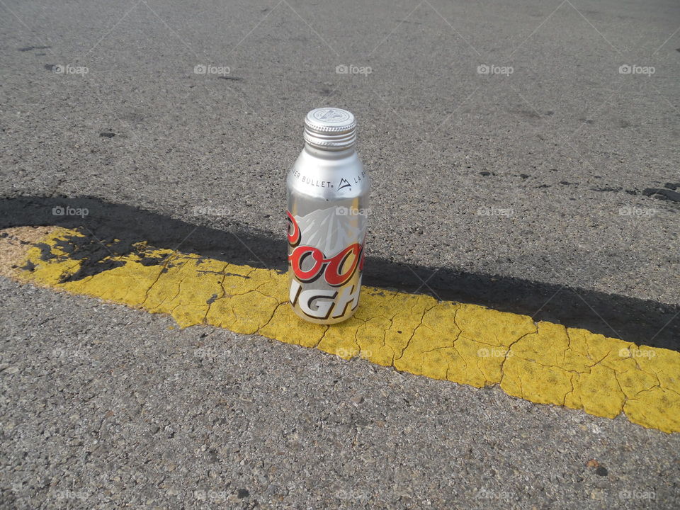 D. W.I.   YOU CAN'T AFFORD IT. I saw this beer 🍻 can in the middle of the road. 👣 🚶 🏃 🔥 💨