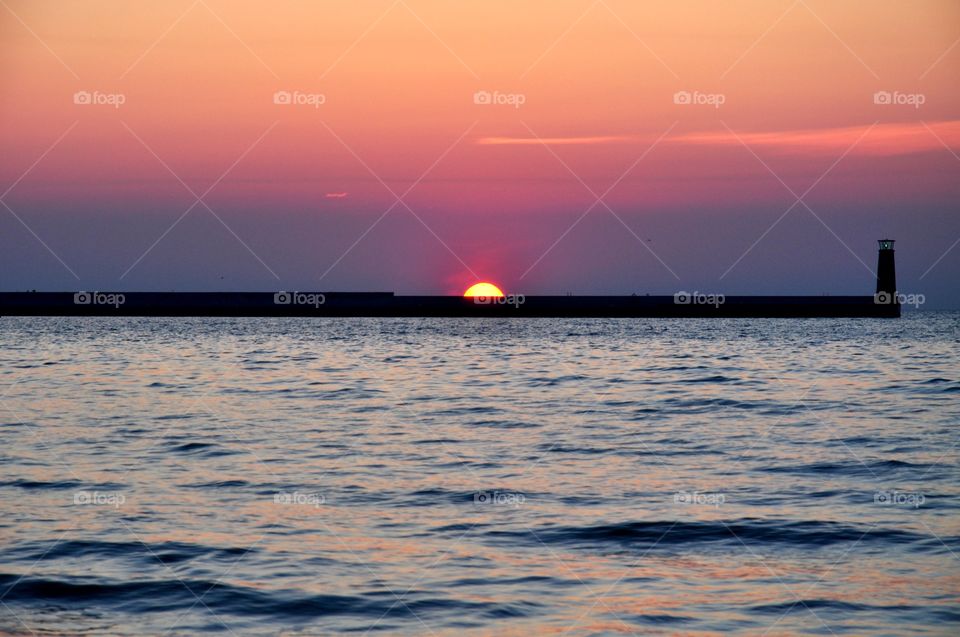 Sunset, Water, Dawn, Dusk, Sun