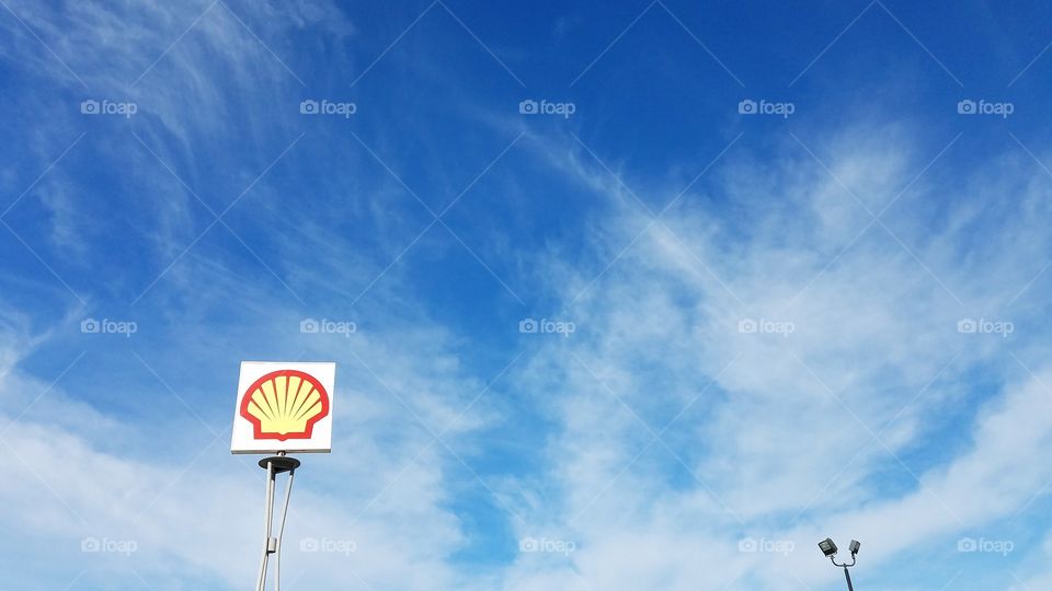 Shell sign